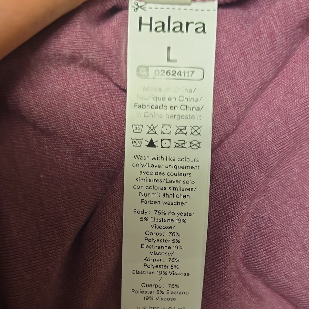 HALARA Purple Sleeveless Jumpsuit - Picture 8 of 8